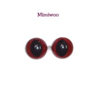 15mm Cat Eye Red C15-1A 15mm Cat Eye Red C15-1A