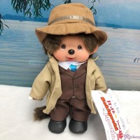 202287 Monchhichi S Size Plush Lupin the Third 50th Anniversary Inspector Zenigata Boy 
