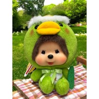 220540 Monchhichi Big Head x Chamekko Keychain Key Holder Kappa QQ ~ RARE 220540 Monchhichi Big Head x Chamekko Keychain Key Holder Kappa QQ ~ RARE