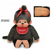 251032 Sekiguchi 80cm Monchhichi Premium Standard 2L Brown GIRL 251032 Sekiguchi 80cm Monchhichi Premium Standard 2L Brown GIRL
