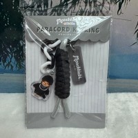 290536 Monchhichi 10cm Paracord Keychain Black 290536 Monchhichi 10cm Paracord Keychain Black