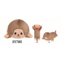 35780 Monchhichi Zipper Plushy Stationery Case Big Head Boy 35780 Monchhichi Zipper Plushy Stationery Case Big Head Boy