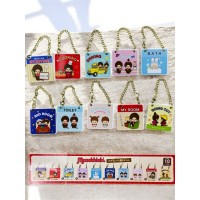 527816 Monchhichi Remit 45 x 45mm Door plate (10pcs Set) ~ NEW ARRIVAL 527816 Monchhichi Remit 45 x 45mm Door plate (10pcs Set) ~ NEW ARRIVAL