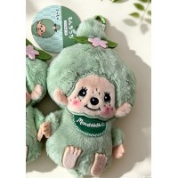 58403 Monchhichi Coin Bag Plush Pouch Mascot ~ Matcha Green Tea Girl 58403 Monchhichi Coin Bag Plush Pouch Mascot ~ Matcha Green Tea Girl
