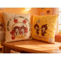 739966 Classical Monchhichi 45 x 45cm 2 Side Printed Cushion ~ NEW ~ 739966 Classical Monchhichi 45 x 45cm 2 Side Printed Cushion ~ NEW ~