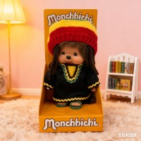 746446 Monchhichi S Size Jamaica 20cm Plush ~ Japan Tokyo Limited 746446 Monchhichi S Size Jamaica 20cm Plush ~ Japan Tokyo Limited