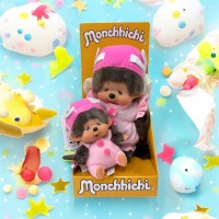 746460+246014 Monchhichi Butterfly S Size Plush + SS Size Keychain ~ Japan Limited 746460+246014 Monchhichi Butterfly S Size Plush + SS Size Keychain ~ Japan Limited