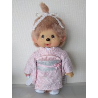 791675 Japan Limited Monchhichi S Size Plush Kimono Pink HARD Body Girl ~~NEW ~~ 791675 Japan Limited Monchhichi S Size Plush Kimono Pink HARD Body Girl ~~NEW ~~