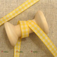 NDA066YEW DIY Crafts 6mm Checker Lave Trim Woven Tape Yellow NDA066YEW DIY Crafts 6mm Checker Lave Trim Woven Tape Yellow