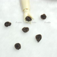 NDA075BRN DIY Materials 7mm Ribbon Rose Flower Brown (10pcs) NDA075BRN DIY Materials 7mm Ribbon Rose Flower Brown (10pcs)