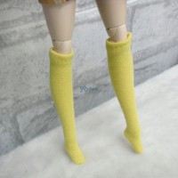 1/6 Bjd Doll Long Socks Yellow TPD119YEW 1/6 Bjd Doll Long Socks Yellow TPD119YEW